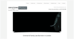 Desktop Screenshot of barrister-london.com